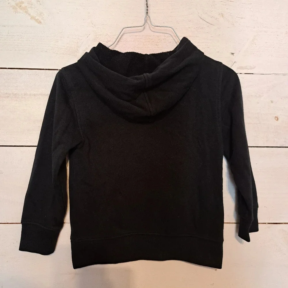 Spyder Youth Boys Hoodie Sweatshirt Size XS (5) Camp Long Sleeve Pullover Black